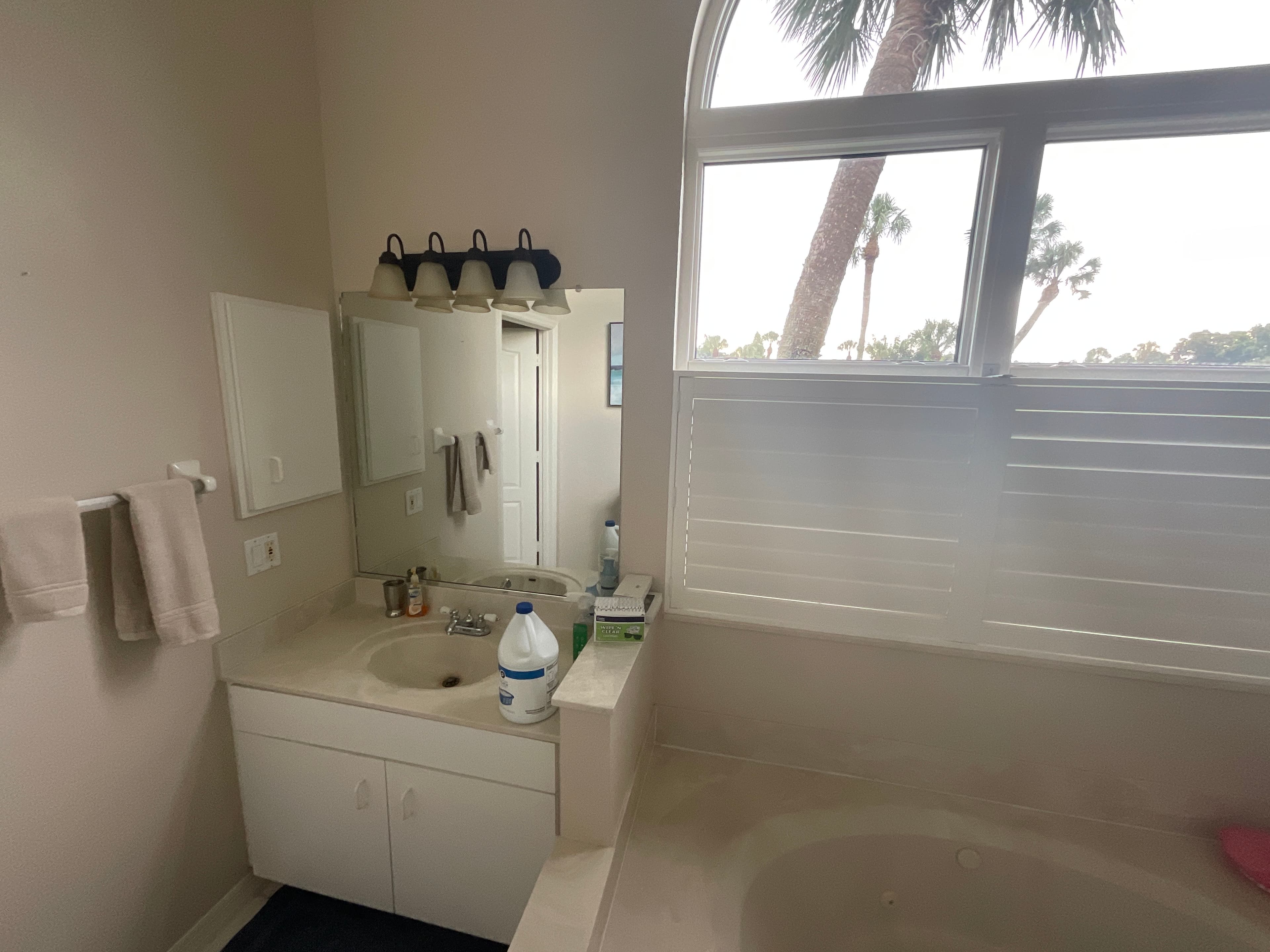 Bathroom before — angle 2