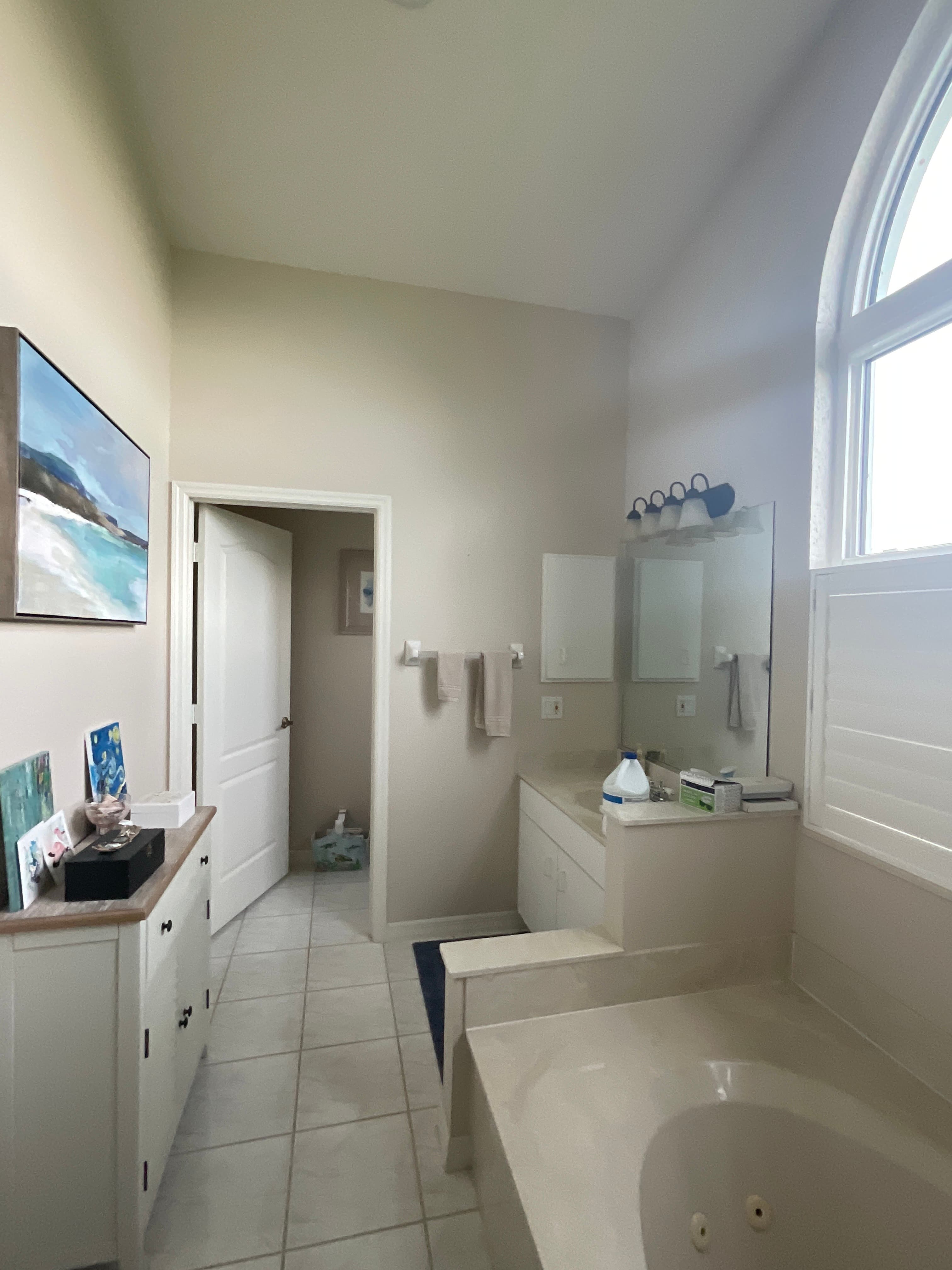 Bathroom before — angle 4