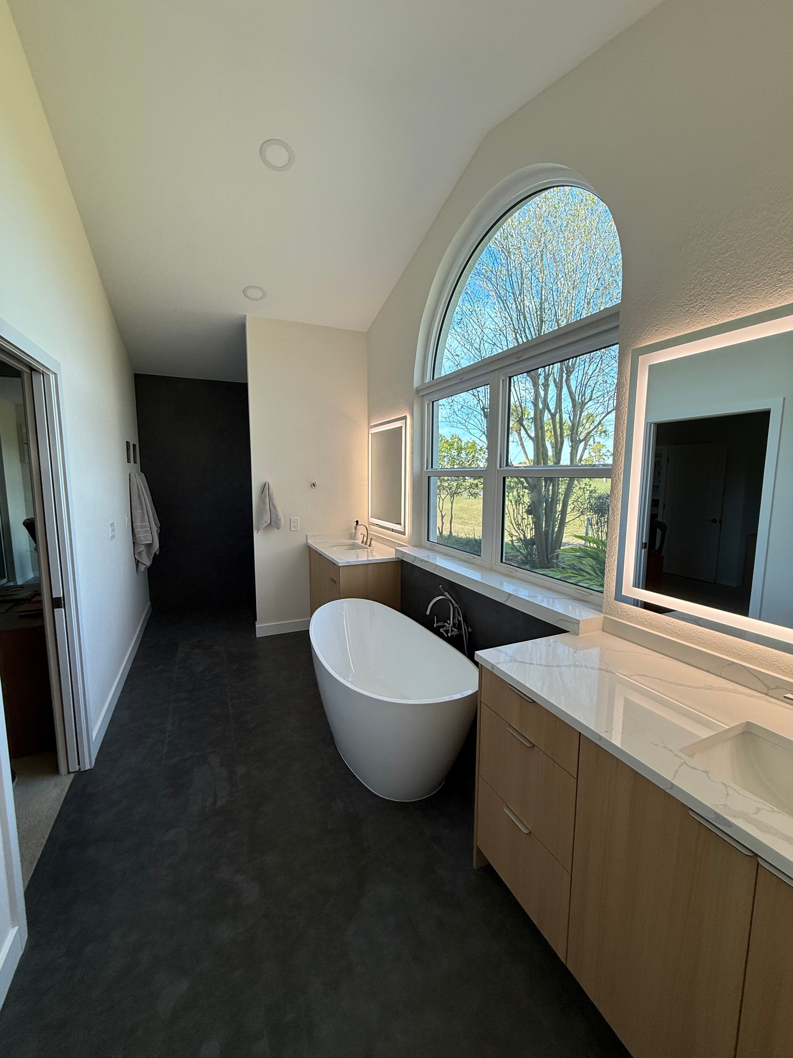 Bathroom after — angle 3