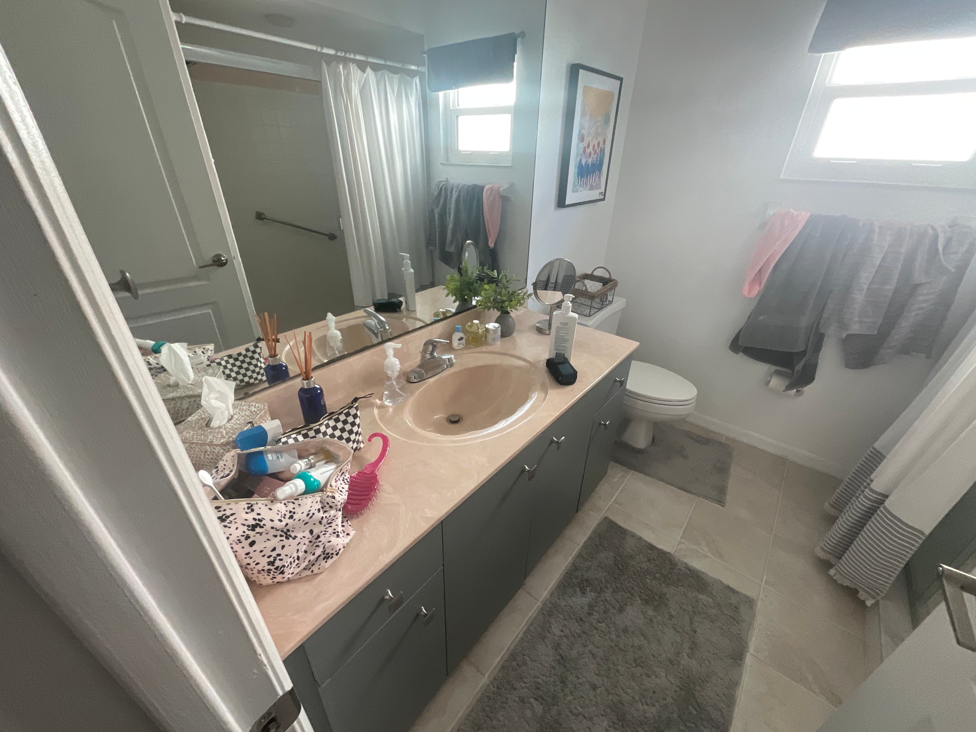 Bathroom before — angle 2