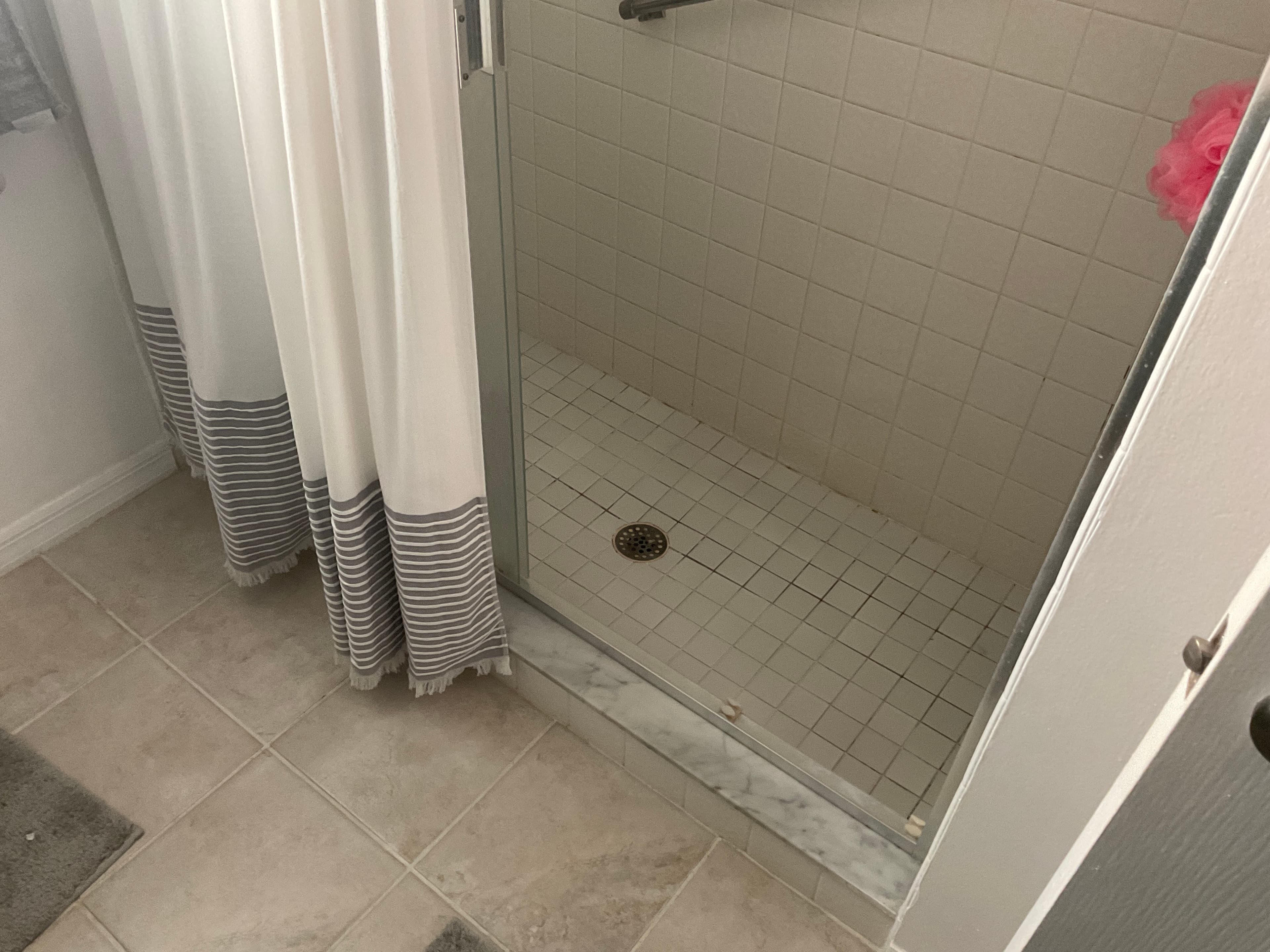 Bathroom before — angle 3
