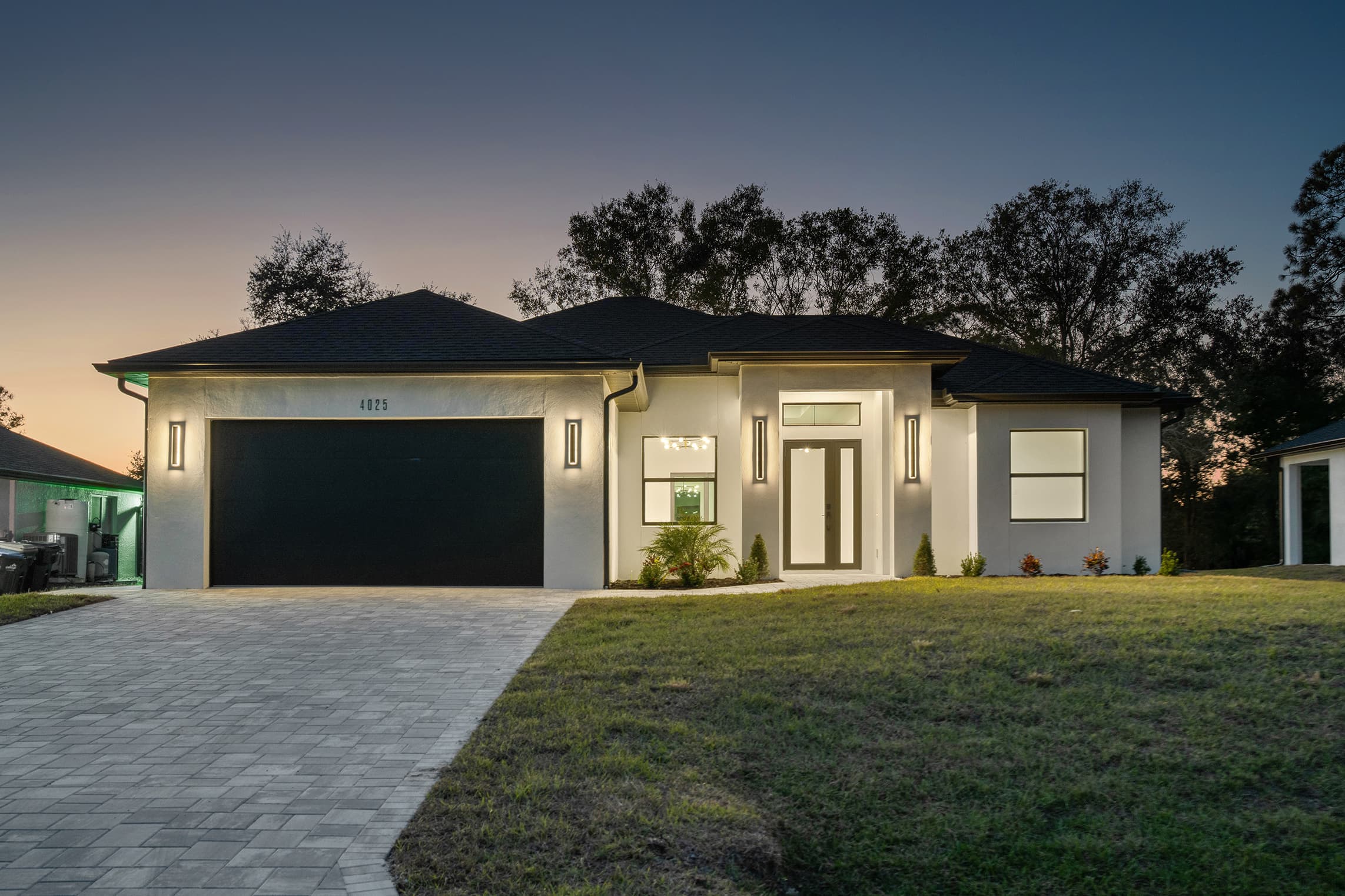 Exterior — landscaping