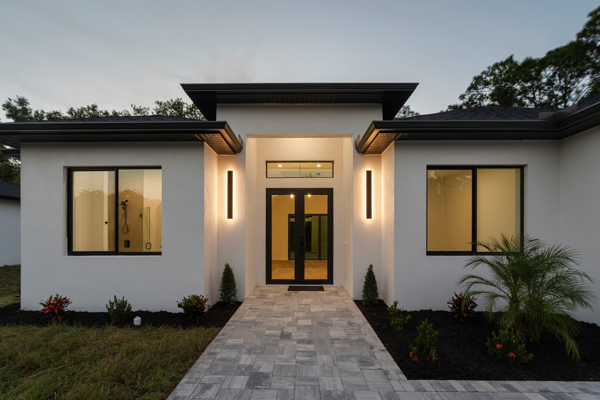 Exterior — landscaping