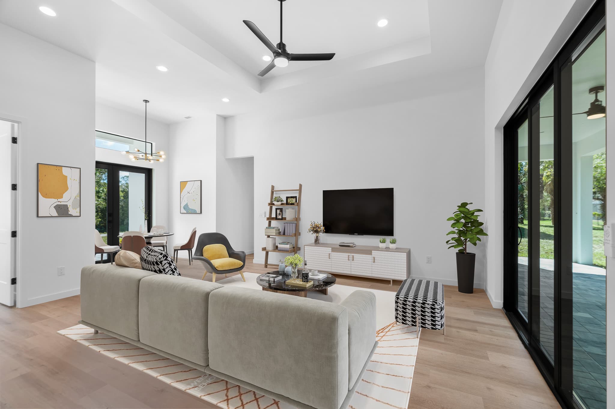 Living room — open plan