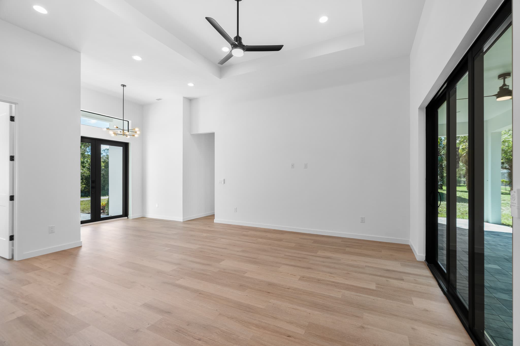 Contemporary living room interior — Tailored Build